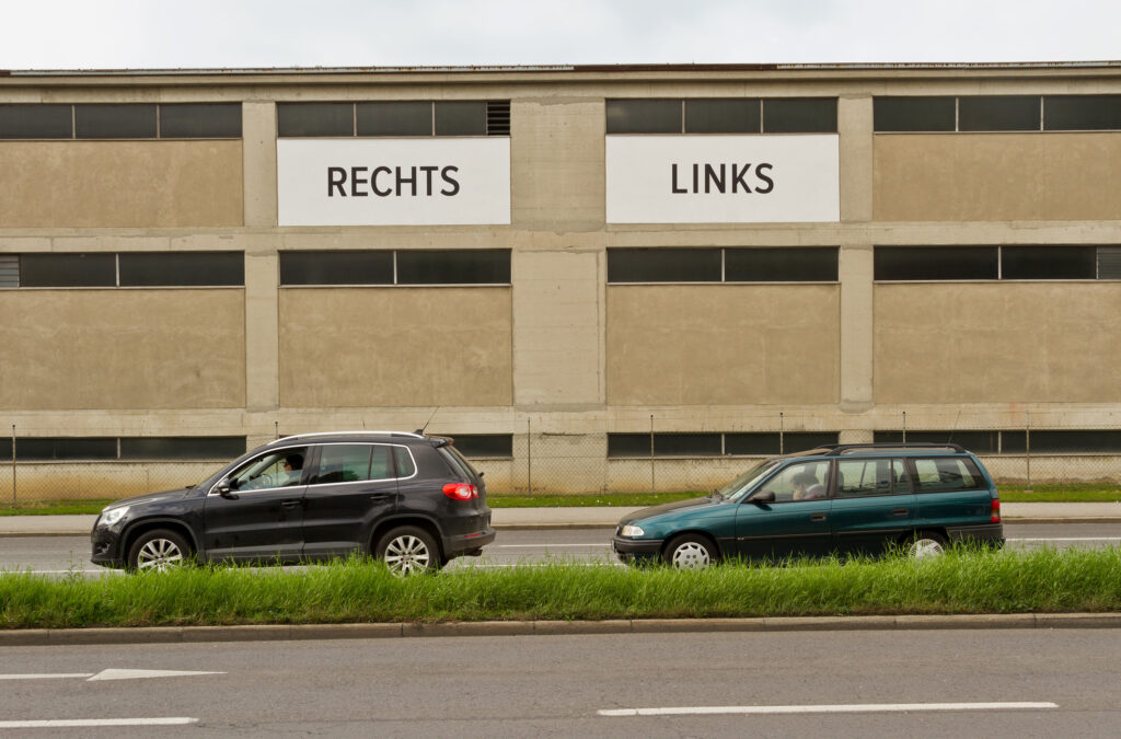 LINKS RECHTS / LEFT RIGHT / digital print